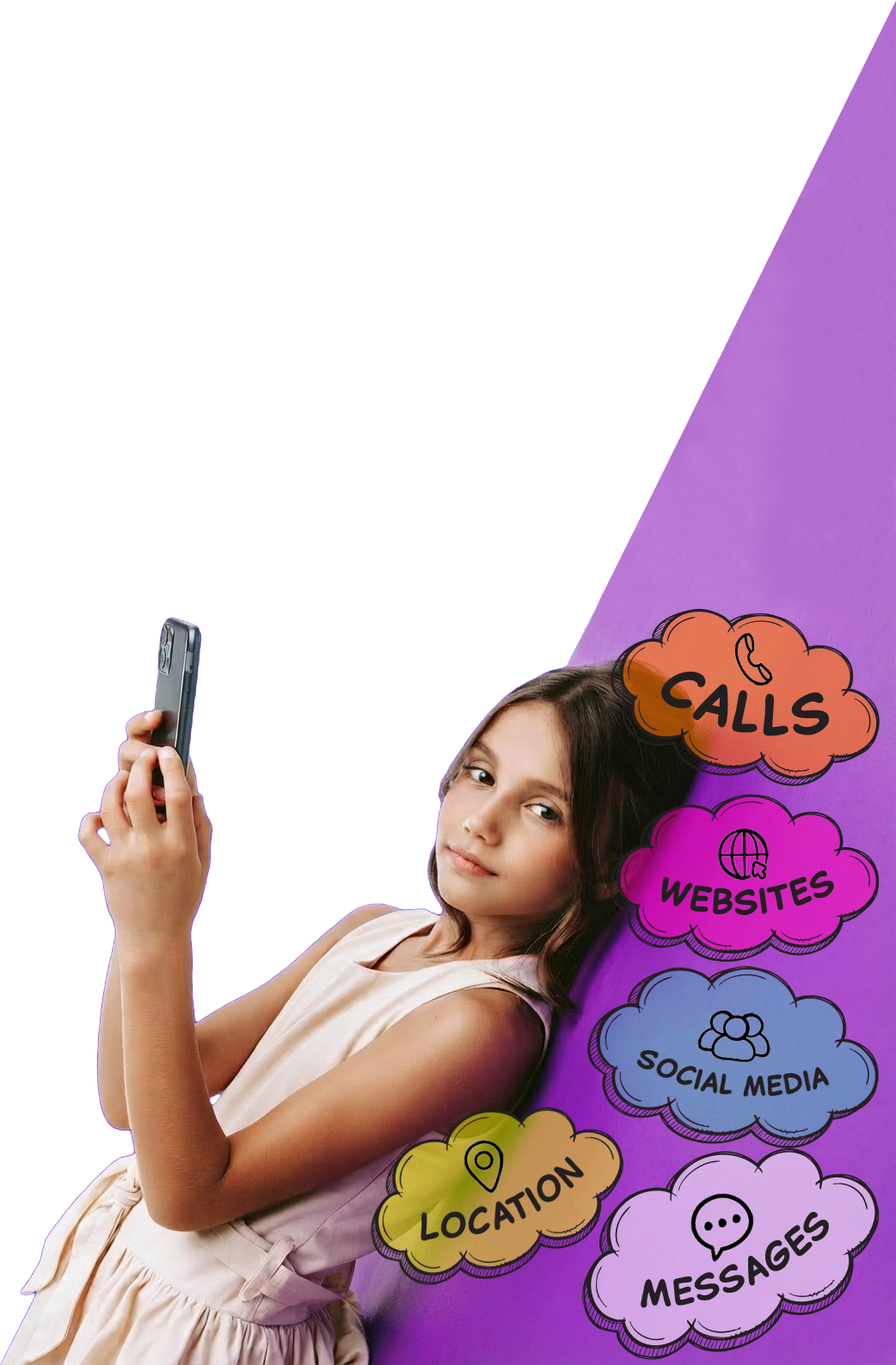 Parent using Aegio app